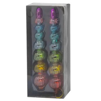 Украшения елочные Koopman Сосулька 4х22см 2шт - купить, цены на NOVUS - фото 3