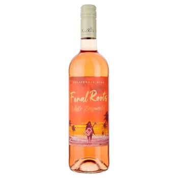 Вино Feral Roots White Zinfandel розовое сухое 10.5% 0,75л - купить, цены на AlcoHub - фото 1