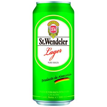 Пиво St.Wendeler Lager світле 5,3% 0,5л