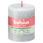 Свічка Bolsius рустік пісочний сірий 80/68