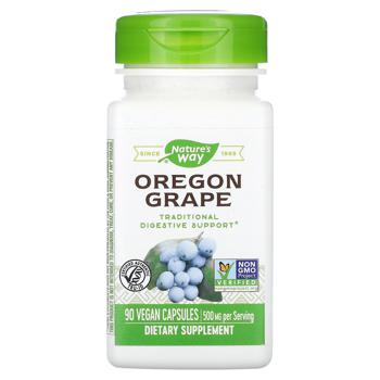 Nature's Way Oregon Grape 500mg 90 capsules - buy, prices for Biotus - photo 1