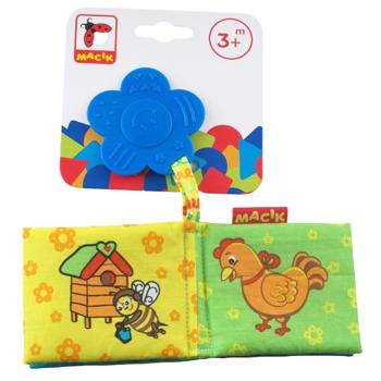 Іграшка м'яка Macik Книжка-прорізувач - купити, ціни на Таврія В - фото 1