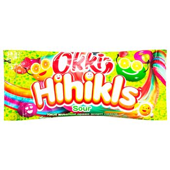 Драже Okki Hihikls жувальні Sour 25г - купити, ціни на Cупермаркет "Харків" - фото 1