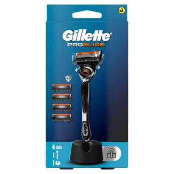 Бритва для гоління Gillette Fusion ProGlide з 4 картриджами - купити, ціни на Таврія В - фото 3