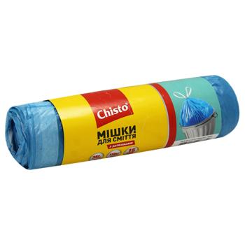 Chisto Drawstring Garbage Bags 35l 15pcs - buy, prices for ULTRAMARKET - photo 2