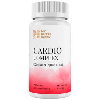 Комплекс для сердца My Nutri Week Cardio Complex 90 капсул - купить, цены на Biotus - фото 1