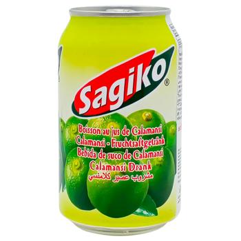 Напиток соковый Sagiko Каламанси 0,32л - купить, цены на Чудо Маркет - фото 1