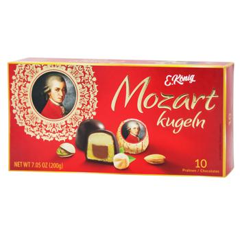 Цукерки Erich Konig Mozart Kugeln Марципанові з фісташковою начинкою 200г