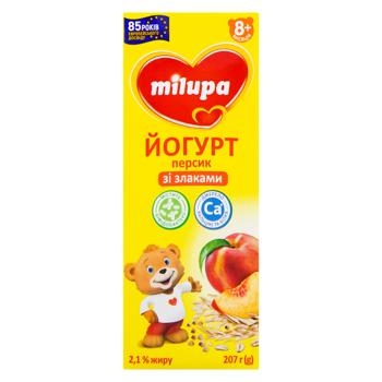 Milupa Peach-Cereals Yogurt from 8 months 2.1% 207g - buy, prices for - photo 3