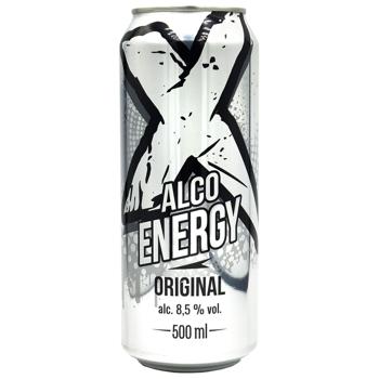 Напиток слабоалкогольный X Energy Alco Original энергетический 8,5% 0,5л - купить, цены на Идеал - фото 1