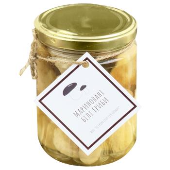 Polisianka Marinated Sliced ​​Porcini Mushrooms 360g - buy, prices for - photo 2