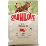 Корм сухий Carnilove True Fresh з качкою для стерилізованих котів 2кг
