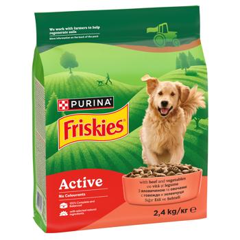 Корм сухой Friskies Active с говядиной для активных собак 2,4кг - купить, цены на КОСМОС - фото 3