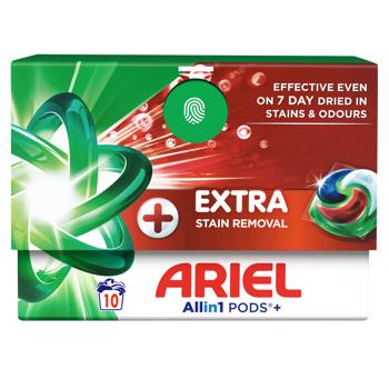 Ariel Extra Stain Removal All in1 Pods+ Washing Capsules 10pcs - buy, prices for NOVUS - photo 1