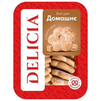 Печенье Delicia Домашнее с сахарной пудрой 250г - купить, цены на Торба - фото 1