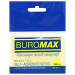 Buromax Self-adhesive Notes 76x51mm 100pcs