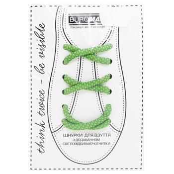 Buromax Green Shoelaces - buy, prices for MegaMarket - photo 1