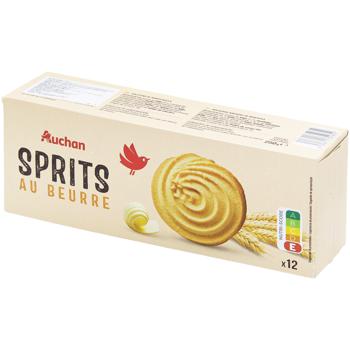 Auchan Cookies with Butter 250g - buy, prices for Auchan - photo 1