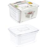 Контейнер для зберігання Excellent Houseware з кошиком 1,6л