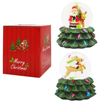 Куля водяна сніжна Різдвяна арт. M036 7941 И660 - купити, ціни на КОСМОС - фото 1