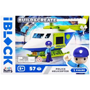 Iblock Junior Kids Hits Police Helicopter Constructor 57 pieces - buy, prices for Biotus - photo 2