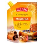 Горчица Щедро Медовая 120г