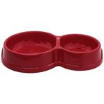 Priroda №1 Double Bowl 150/270ml Red