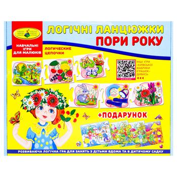 Energiia Logic Chains. Seasons Educational Game - buy, prices for Vostorg - photo 2