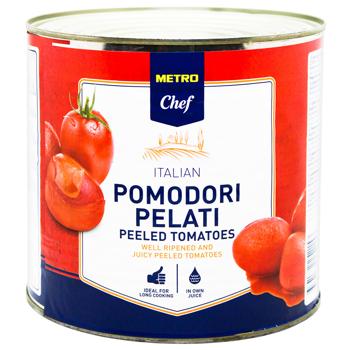 Томати Metro Chef чищені 2,5кг - купити, ціни на METRO - фото 1