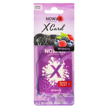 Nowax X Card Wildberry Air Freshener - buy, prices for Torba - photo 1