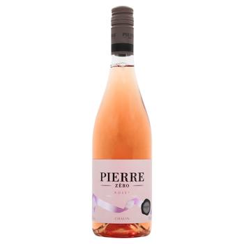 Pierre Zero Non-alcoholic Pink Semi-sweet Wine 0.75l - buy, prices for - photo 1