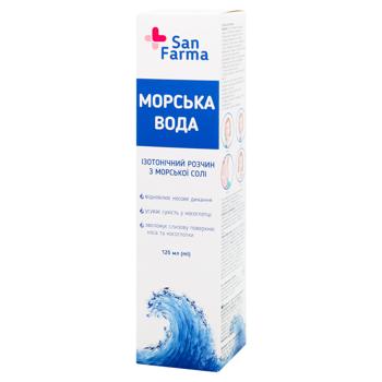 Морская вода San Farma аэрозоль 125мл