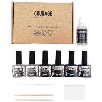 Стартовий набір для манікюру Courage - купити, ціни на Таврія В - фото 2