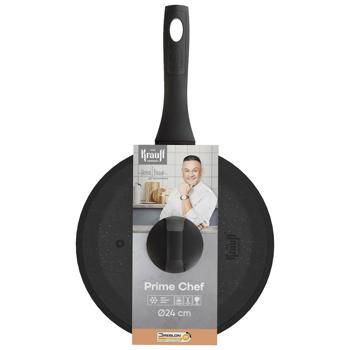 Krauff Frying Pan with Glass lid 24cm 25-45-223
