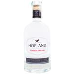 Джин Hofland London Dry 40% 0,75л