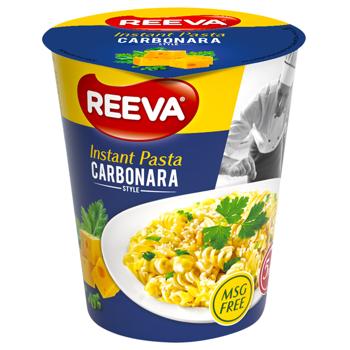 Макаронні вироби Reeva зі смаком Карбонара 70г - купити, ціни на КОСМОС - фото 1