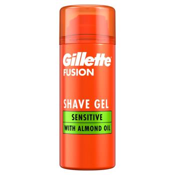 Gillette Fusion Shaving Gel for Sensitive Skin 75ml - buy, prices for - photo 2