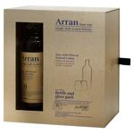 Arran Whiskey 10 years 46% 0.7l with 2 glass