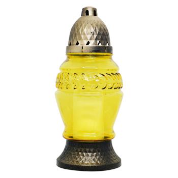 Admit Glass Lamp with Candle Inside 23cm - buy, prices for Auchan - photo 4