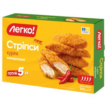Legko! Frozen Chicken Strips 300g - buy, prices for COSMOS - photo 1