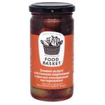 Food Basket Whole Marinated With Oregano Pasteurized Olives 260g