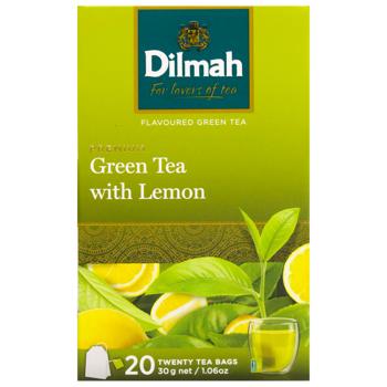 Чай зелений Dilmah Лимон 20шт 1,5г - купити, ціни на - фото 2