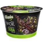 Локшина Glads Wok Soba швидкого приготування з соусом 95г