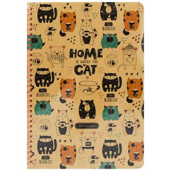 Блокнот Bourgeois клітинка А5 80 аркушів - купити, ціни на ЕКО Маркет - фото 1