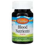 Комплекс для серця і судин Carlson Blood Nutrients 40 капсул