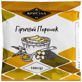 Порошок гірчичний ТМ Кристал 100г - купити, ціни на Епіцентр FOOD - фото 1