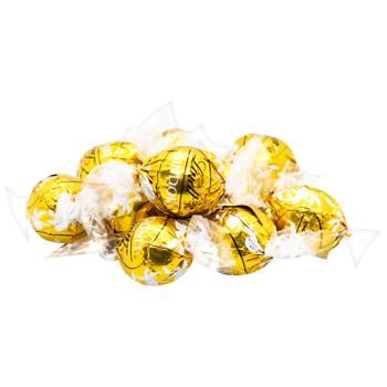 Цукерки Lindt Lindor білий шоколад - купити, ціни на ULTRAMARKET - фото 1