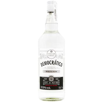 Democrático White Rum 37.5% 1l - buy, prices for ULTRAMARKET - photo 1