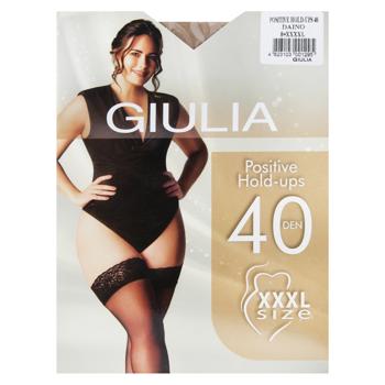 Giulia Positive Hold-ups 40 Den Stockings s.8 Daino