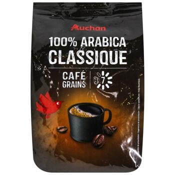 Auchan Arabica Classico Coffee Beans 500g - buy, prices for - photo 3